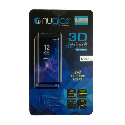 NuGlas Tempered Glass Screen Protector for Samsung Galaxy Note 9 (3D)